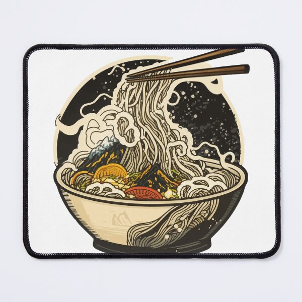 Item preview, japanses ramen noodles bowl designed and sold by DesignStore ⭐⭐⭐⭐⭐.
