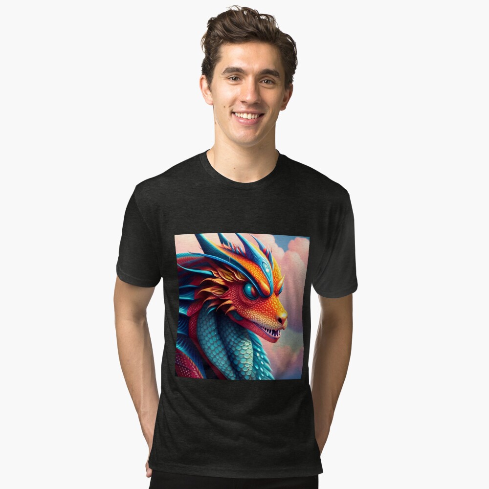 Item preview, Tri-blend T-Shirt designed and sold by dragynrain.