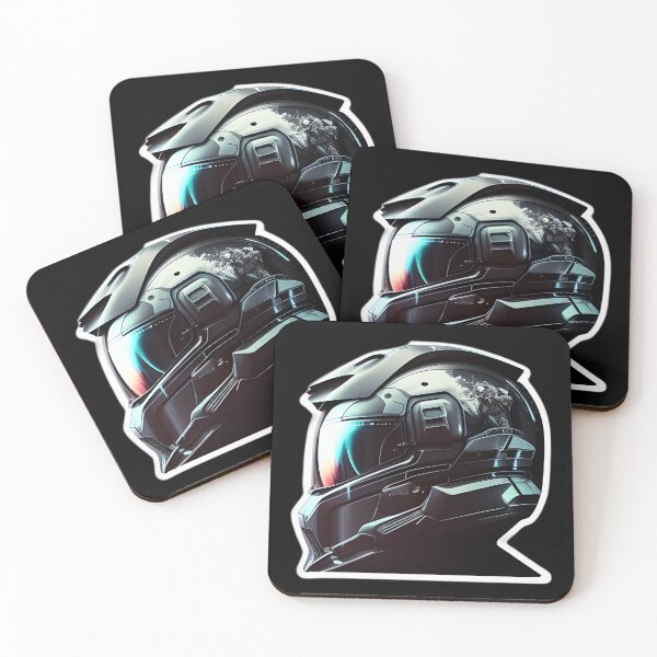 Item preview, Super Bike Aggressive Looking Helmet designed and sold by beluxe.