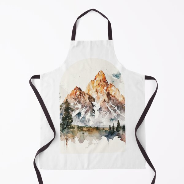 Item preview, Grand Teton National Park Boho Watercolor Arch designed and sold by PikoApparel.