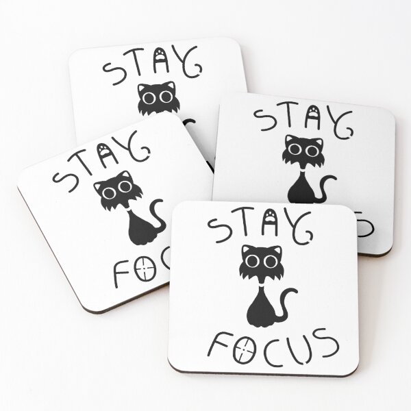 Item preview, Cat, Stay Focus. designed and sold by JaquelineGiulia.