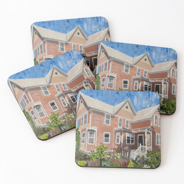 Item preview, Pink Victorian House in Brattleboro, Vermont designed and sold by Phoebe S. Wagner.