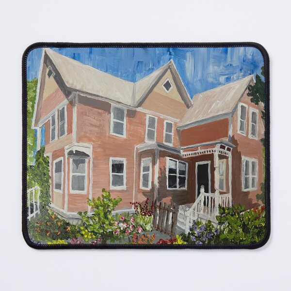 Item preview, Pink Victorian House in Brattleboro, Vermont designed and sold by Phoebe S. Wagner.