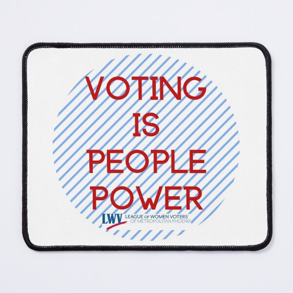 Item preview, Voting is people power designed and sold by LWVMetroPhoenix.