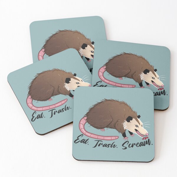 Item preview, Eat. Trash. Scream. designed and sold by crackedblackinc.