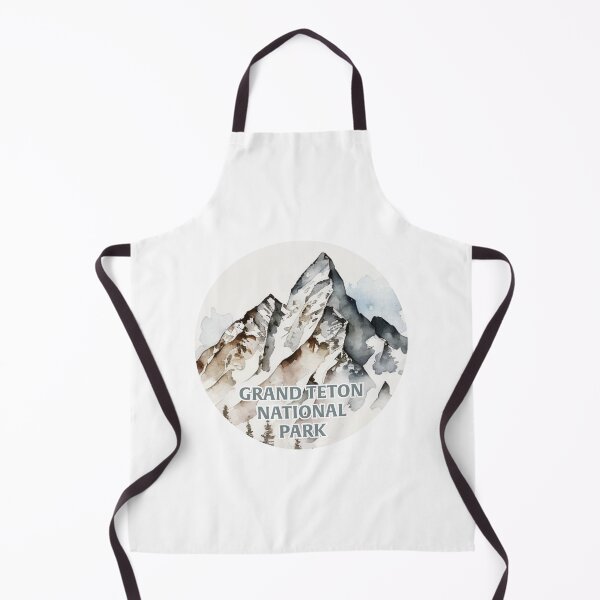 Item preview, Grand Teton National Park Boho Watercolor Circle designed and sold by PikoApparel.