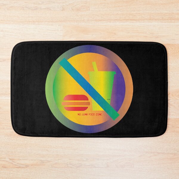 Item preview, NO JUNK FOOD ZONE - dePace' designed and sold by mrpropcake.