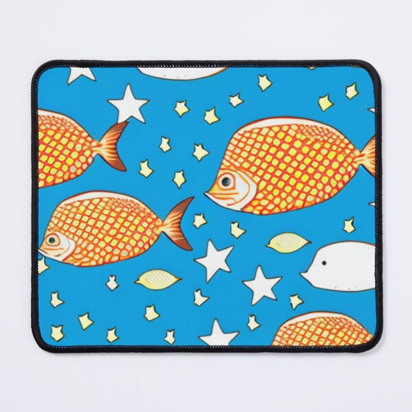 Item preview, Golden Fish in the Space Pattern Design designed and sold by Myriam-BR.