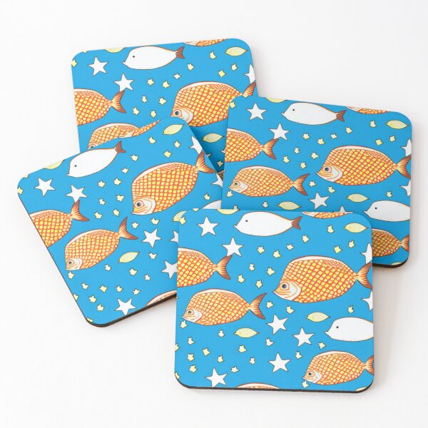 Item preview, Golden Fish in the Space Pattern Design  designed and sold by Myriam-BR.