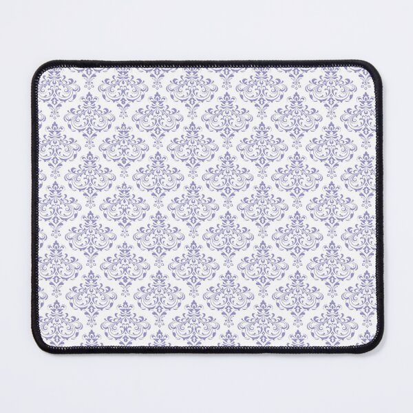 Item preview, Dark Purple Abstract Shapes On White Background designed and sold by burbankdesigns.
