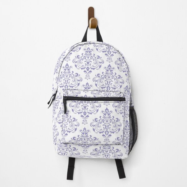 Item preview, Dark Purple Abstract Shapes On White Background designed and sold by burbankdesigns.