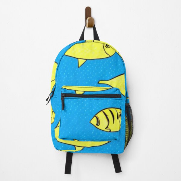Item preview, Yellow Fish hand Drawing Yello Fish in The Sea Pattern Design designed and sold by Myriam-BR.