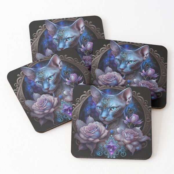 Item preview, Enigmatic Glowy Sphynx designed and sold by Nocturne  Paws.