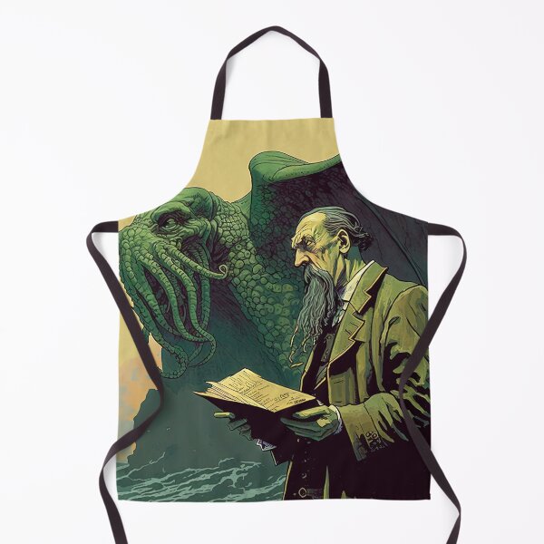 Item preview, The Enigmatic Cthulhu: A Lovecraftian Monster in Art designed and sold by Blackholehabibi.