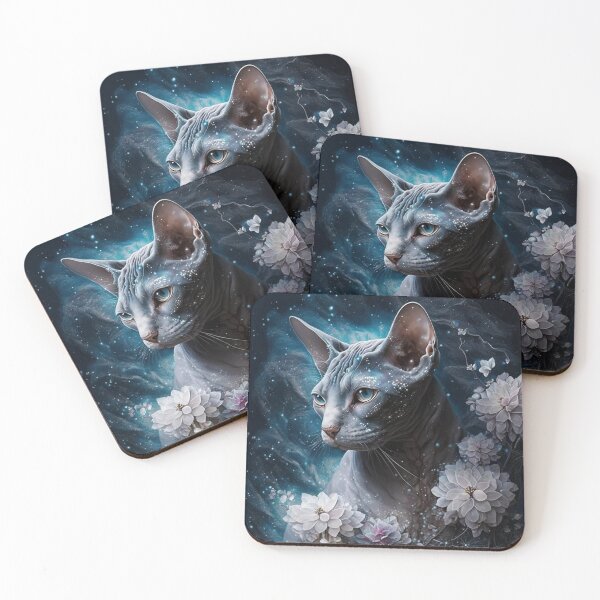 Item preview, Sphynx Floral  designed and sold by Nocturne  Paws.