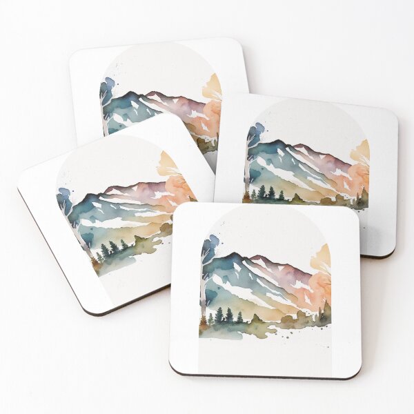Item preview, Great Basin National Park Boho Watercolor Arch designed and sold by PikoApparel.