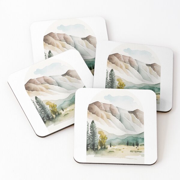 Item preview, Great Basin National Park Boho Watercolor Arch designed and sold by PikoApparel.