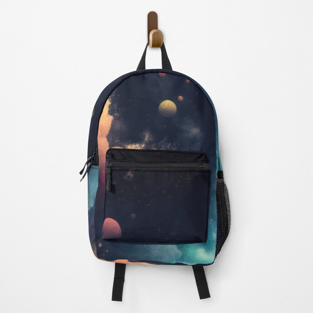 Vista previa del artículo con la obra «Mochila», diseñado y vendido por SeedDesign.