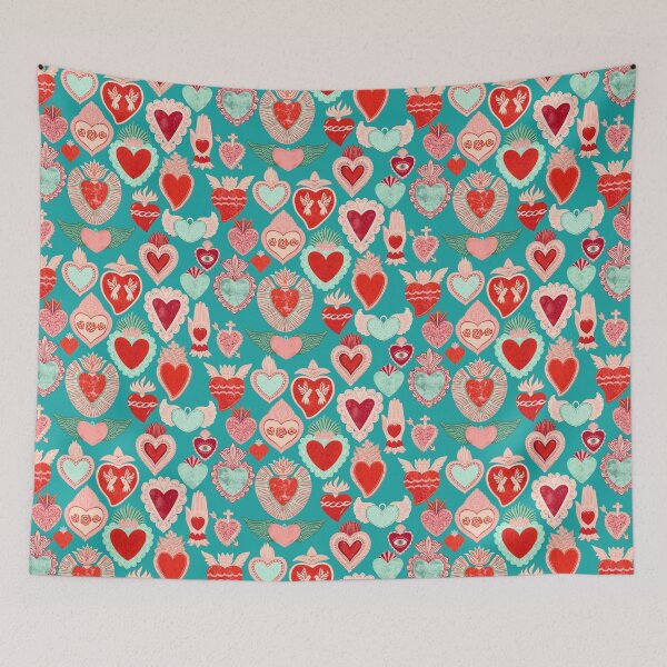 Item preview,  Sacred hearts designed and sold by Papergrape.