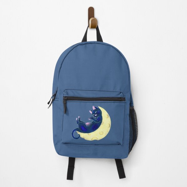 Item preview, Cat on the cheese moon sleeping in space designed and sold by JaquelineGiulia.