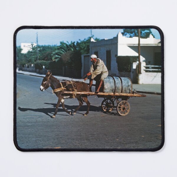 Item preview, 1940s - Man with a Donkey Cart, Morocco designed and sold by thatwaslife.