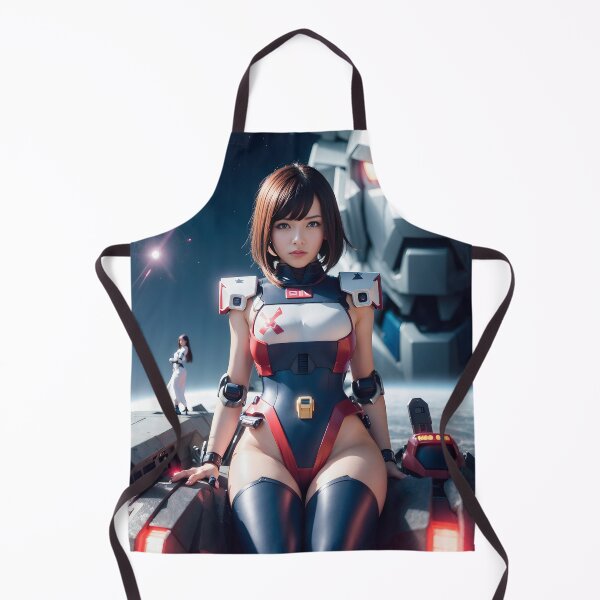 Aperçu de l'œuvre Japanese Mecha Pilot Girl - art numérique moderne créée et vendue par ai-mnesia.