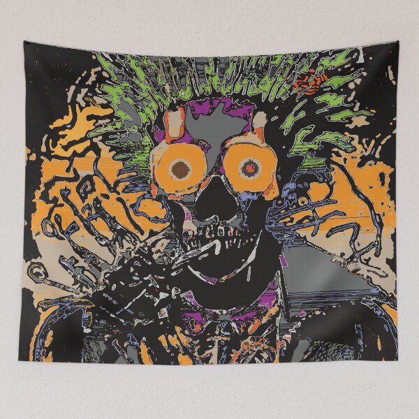 Item preview, Colorful Calavera #1 designed and sold by Open-air-market.