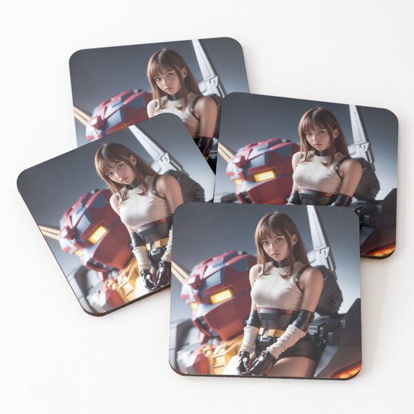 Aperçu de l'œuvre Japanese Mecha Pilot Girl - art numérique moderne créée et vendue par ai-mnesia.