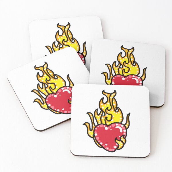 Item preview, Heart on fire designed and sold by corazonbysergio.
