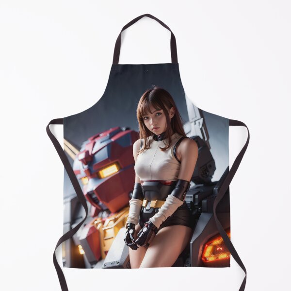 Aperçu de l'œuvre Japanese Mecha Pilot Girl - art numérique moderne créée et vendue par ai-mnesia.