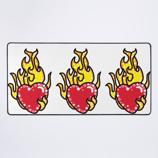 Item preview, Heart on fire designed and sold by El Brown Mercado.