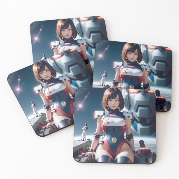 Aperçu de l'œuvre Japanese Mecha Pilot Girl - art numérique moderne créée et vendue par ai-mnesia.