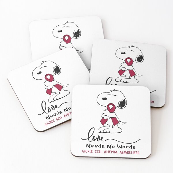 Item preview, Sickle Cell Anemia Awareness - LOVE NEEDS NO WORDS designed and sold by Elise-Chapman.
