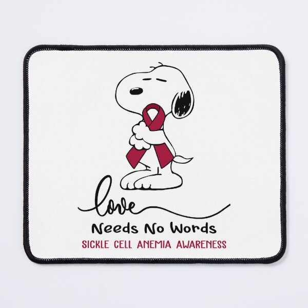 Item preview, Sickle Cell Anemia Awareness - LOVE NEEDS NO WORDS designed and sold by Elise-Chapman.