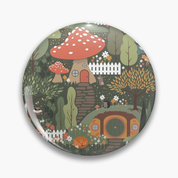 Item preview, Whimsical Woodland Village designed and sold by meghanmarie.