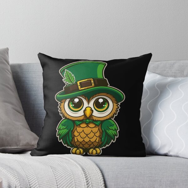 Item preview, Luck of the Irish: St. Patrick's Owl designed and sold by Colorful Dreams.