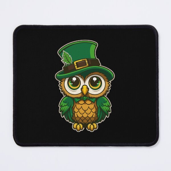 Item preview, Luck of the Irish: St. Patrick's Owl designed and sold by Colorful Dreams.