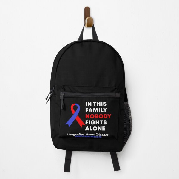 Item preview, In This Family Nobody Fights Alone Congenital Heart Disease CHD Awareness designed and sold by Color-Sparkle.