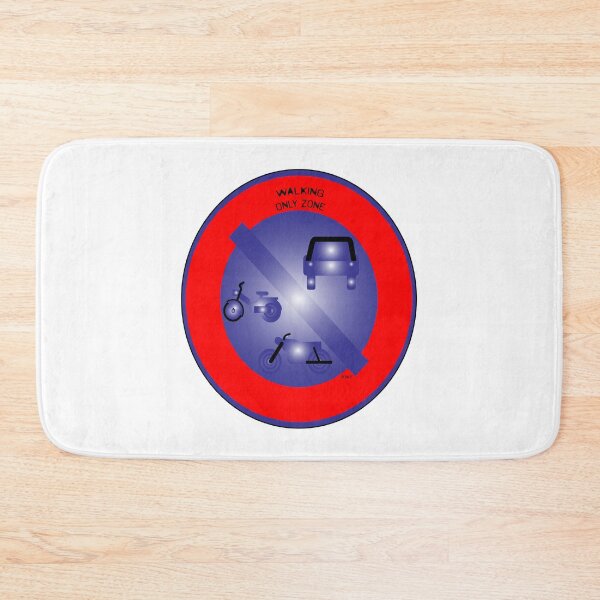 Item preview, WALKING ONLY ZONE - dePace' designed and sold by mrpropcake.