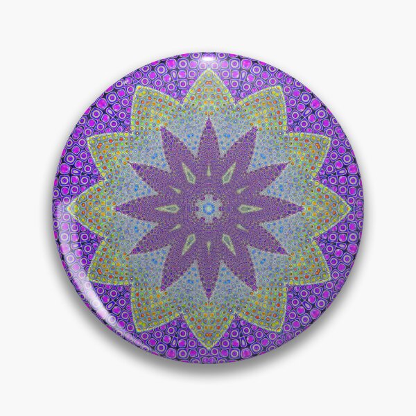 Item preview, Mosaic mandala - pink + violet designed and sold by Katarina Spiralo.