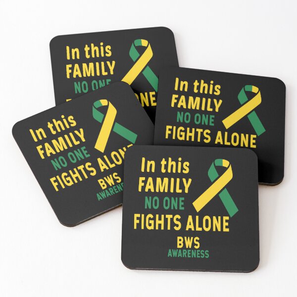 Item preview, In This Family Nobody Fights Alone BWS Awareness designed and sold by Color-Sparkle.
