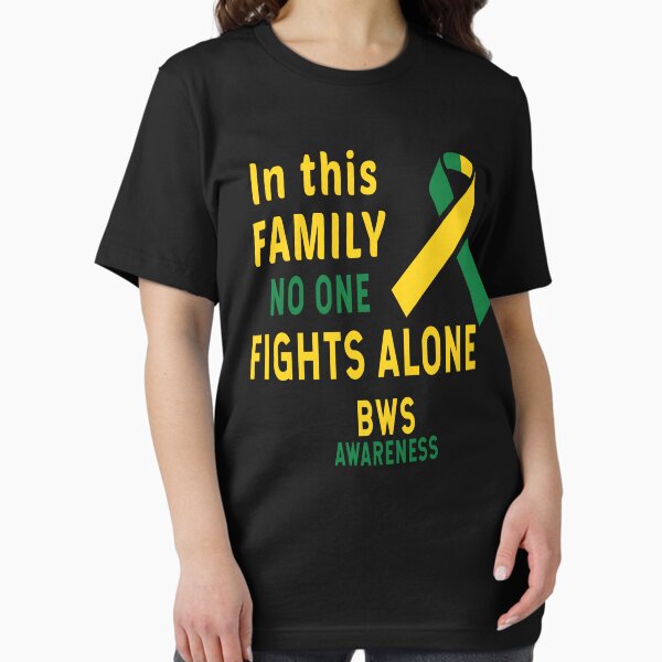 In This Family Nobody Fights Alone BWS Awareness Essential T-Shirt