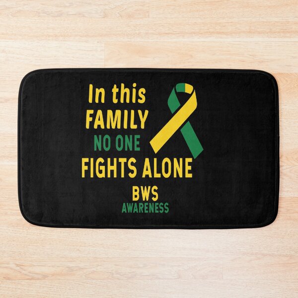 Item preview, In This Family Nobody Fights Alone BWS Awareness designed and sold by Color-Sparkle.