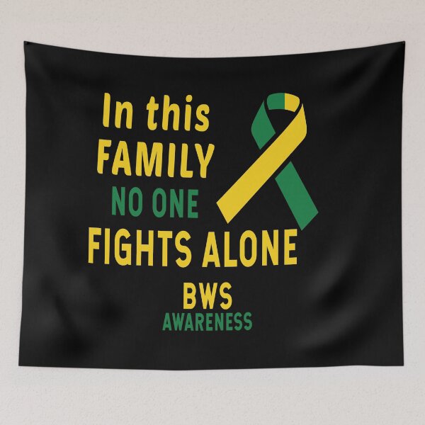 Item preview, In This Family Nobody Fights Alone BWS Awareness designed and sold by Color-Sparkle.