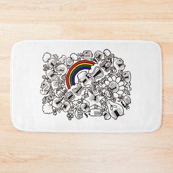 Item preview, Rainbow Doodle designed and sold by Gioco Roesch.