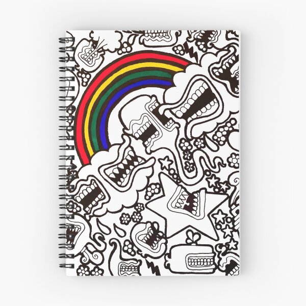Item preview, Rainbow Doodle designed and sold by Gioco Roesch.