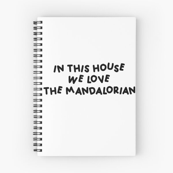Item preview, in this house we love the mandalorian sticker  designed and sold by shezzastardis.
