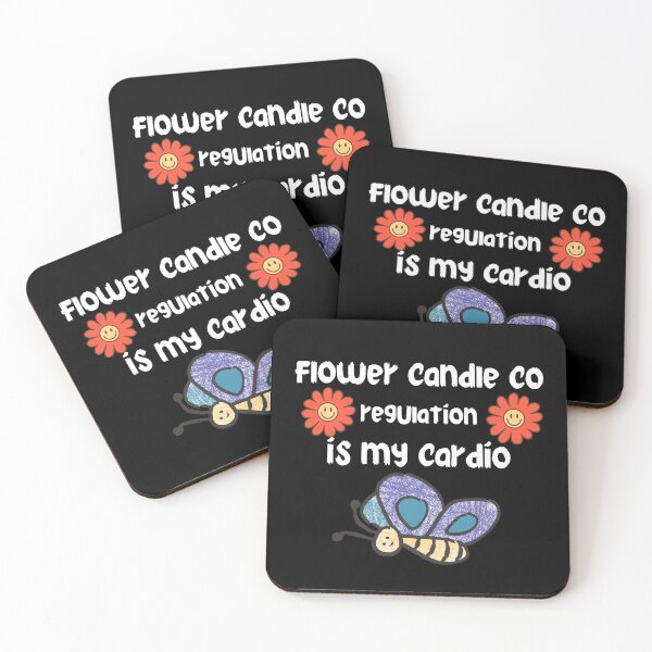 Item preview, flower candle co regulation is my cardio designed and sold by stor11.