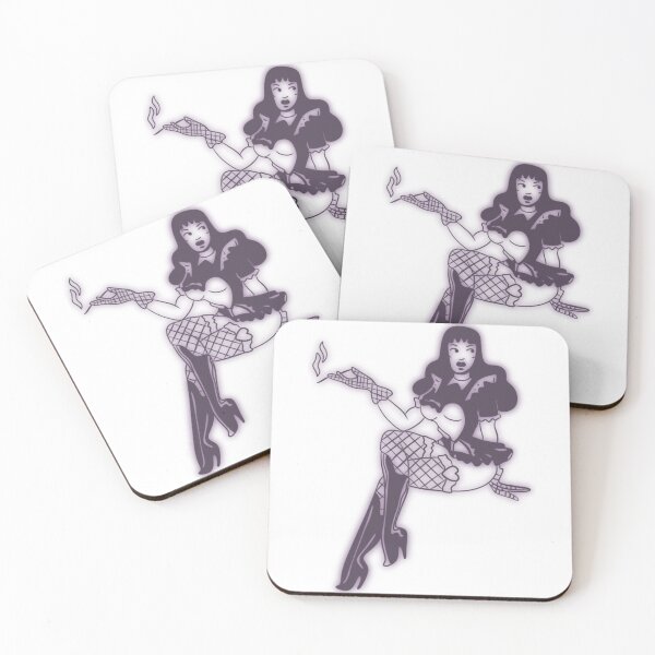 Item preview, chica fumando designed and sold by heitkagirls.