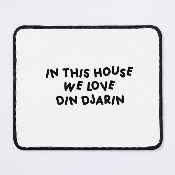 Item preview, in this house we love din djarin  designed and sold by shezzastardis.